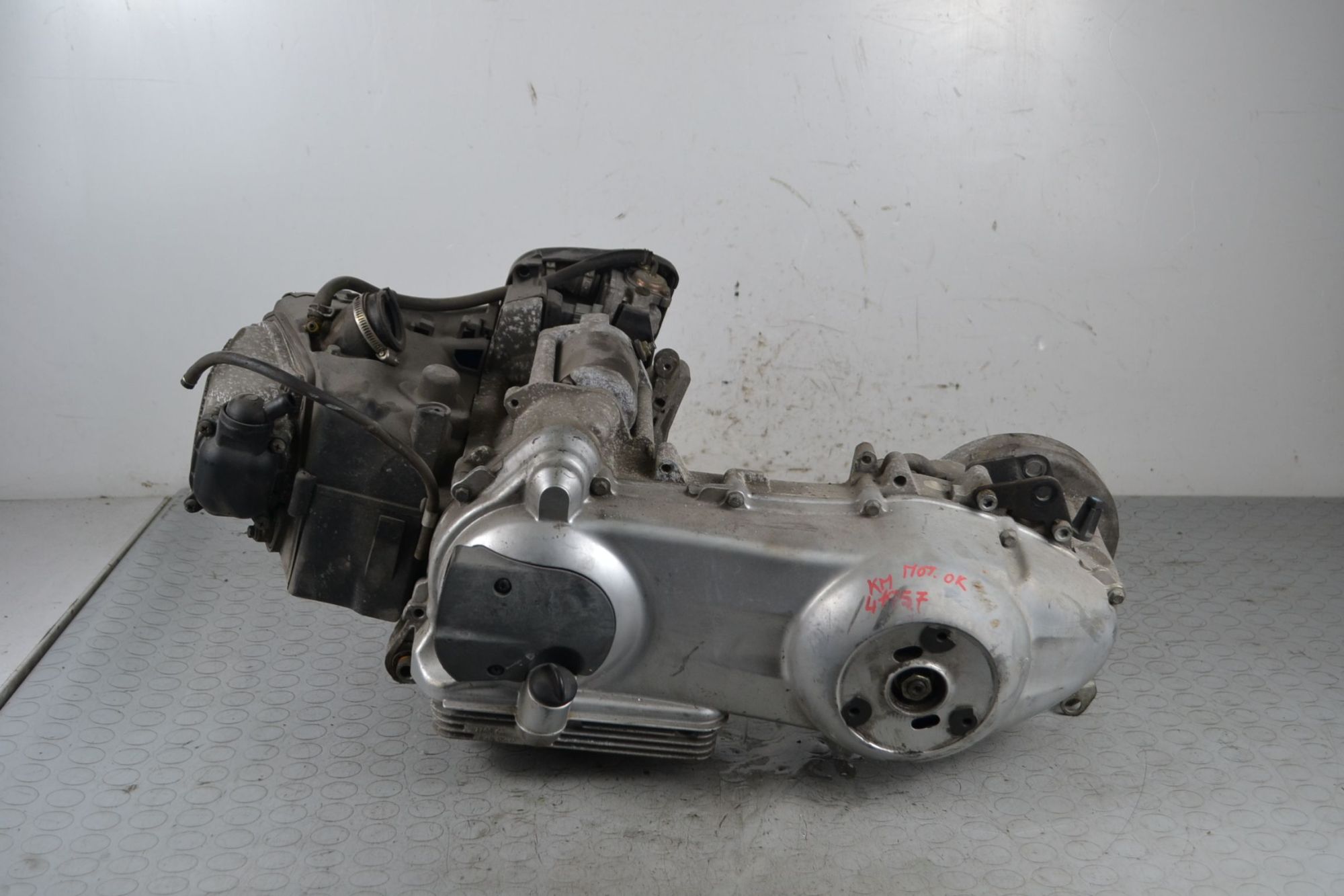 Blocco motore Piaggio Liberty 150 4T Dal 2009 al 2013 Cod motore M672M N serie 1343  1711183443025