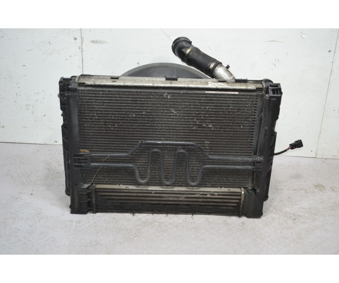 Pacco radiatori + elettroventola e intercooler Bmw Serie 3 E90 /91 Dal 2005 al 2013 Cod 16326937515  1711364130553