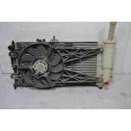 Radiatore acqua e elettroventola Fiat Punto 188 1.2 B Dal 2003 al 2007 Cod 51763472  1711366494813