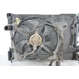 Radiatore acqua e elettroventola Opel Corsa D 1.2 Dal 2006 al 2014 Cod 13249564  1711447780484