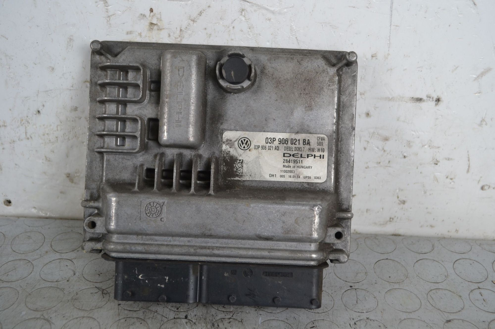 Centralina ECU Skoda Roomster Dal 2006 al 2015 Cod 03P906021BA  1711460134394