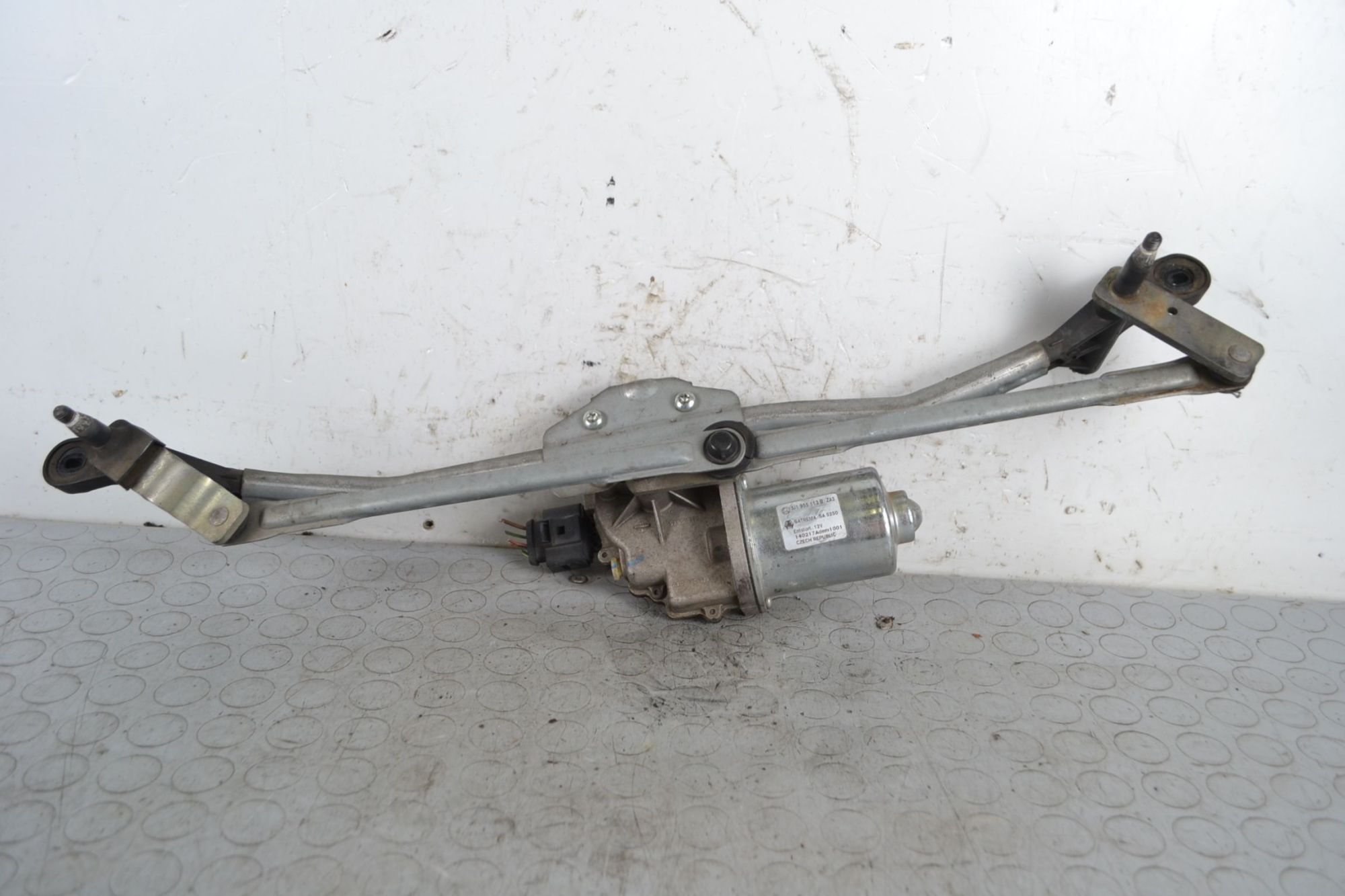 Motorino tergicristallo anteriore Skoda Roomster Dal 2007 al 2015 Cod 5J1955113B  1711462456043