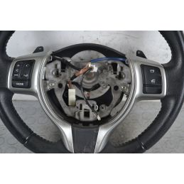 Volante in pelle con comandi Toyota Yaris Dal 2011 al 2019 Cod 45100-0D500 C1  1712216971706