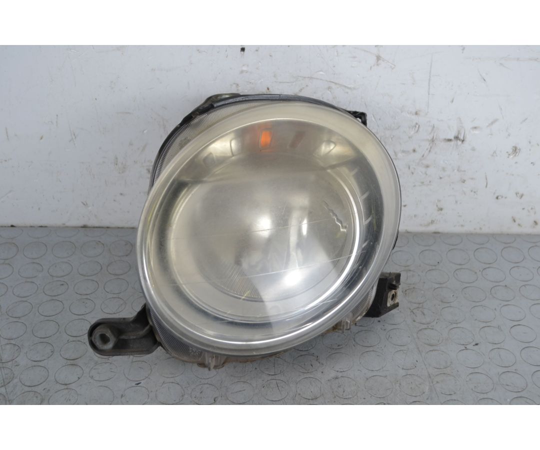 Faro fanale anteriore SX Fiat 500 Dal 2007 al 2014 Cod 45550748  1712244510250