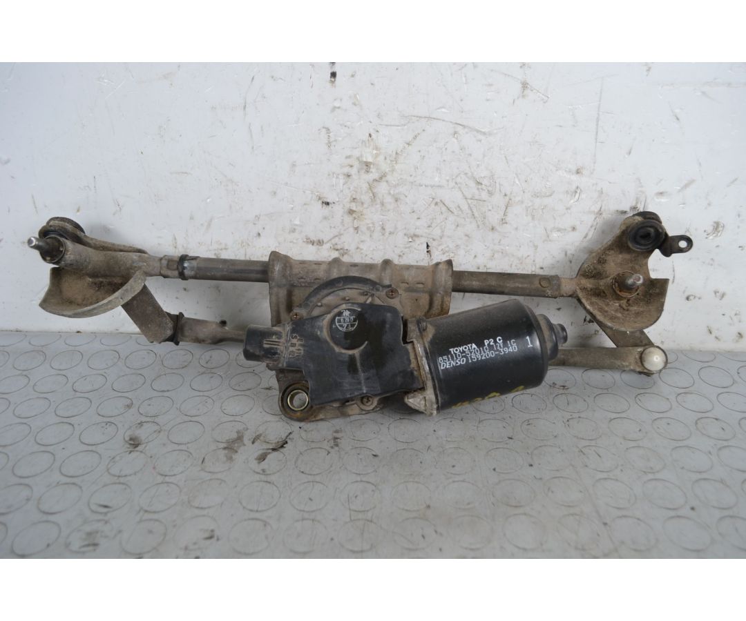 Motorino tergicristallo anteriore Toyota Yaris Dal 1999 al 2005 Cod 85110-52010  1712732738234