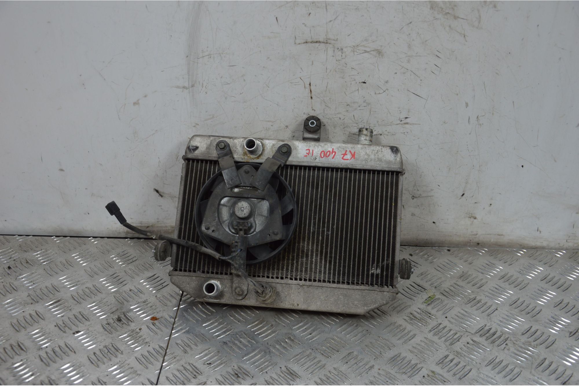 Radiatore Con elettroventola Suzuki Burgman 400 K7 dal 2007 al 2013  1713253186559