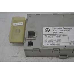 Centralina modulo Gateway Mercedes Classe E W211 Dal 2006 al 2009 Cod A2115408545  1713263030224