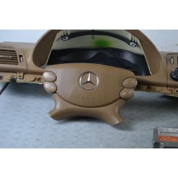 Kit airbag senza cinture di sicurezza Mercedes Classe E W211 Dal 2006 al 2009 Cod 0285001880  1713278086339