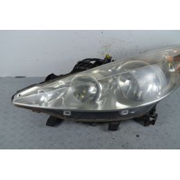 Faro fanale anteriore SX Peugeot 207 Dal 2006 al 2015 Cod 9649986280  1713360404669