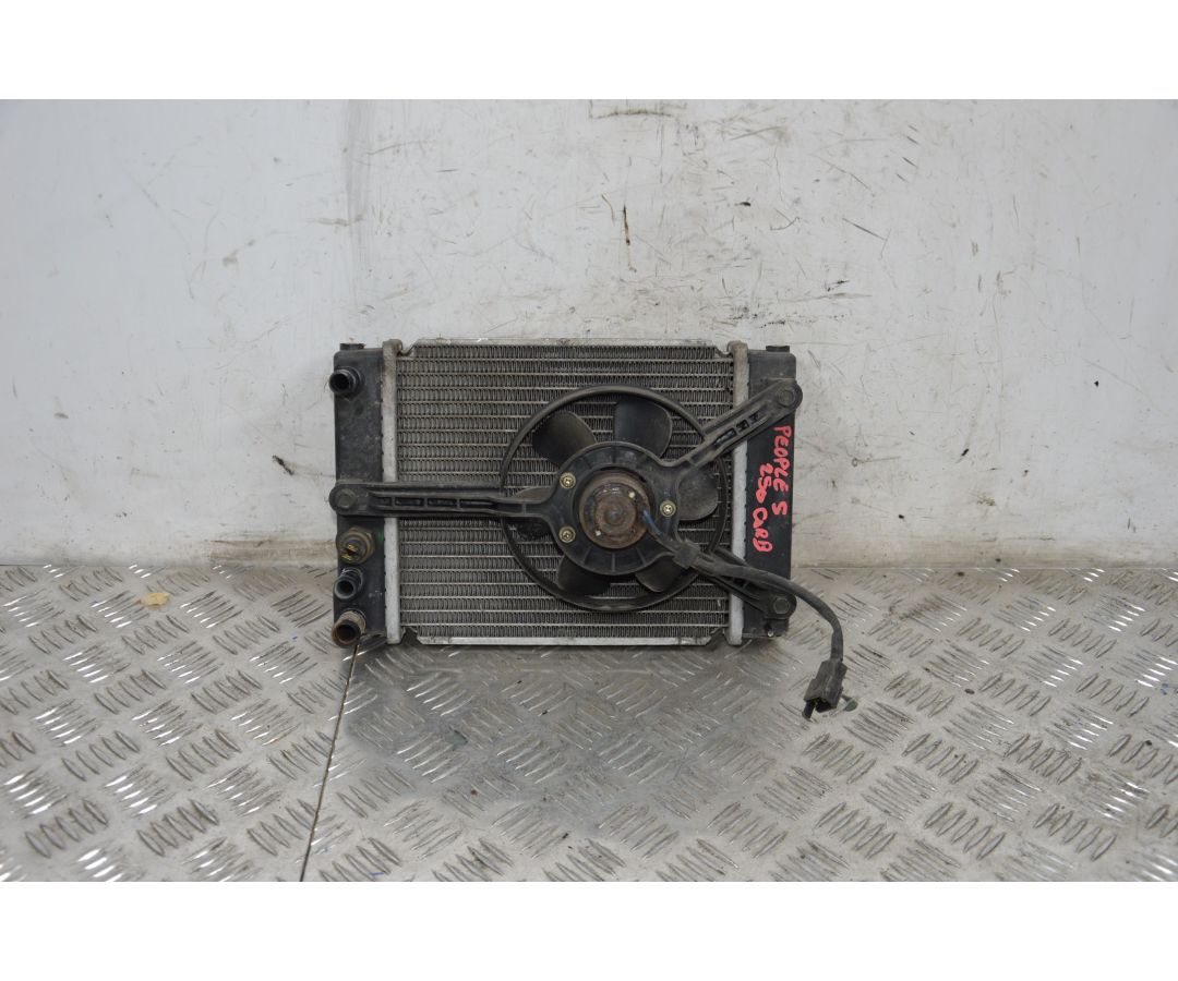 Radiatore Con Elettroventola Kymco People S Carb Dal 2005 al 2016  1713796754826