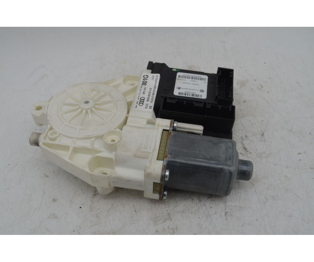 Motorino alzacristallo anteriore SX Audi A3 8P Dal 2003 al 2013 Cod 8P0959801G  1714462882287