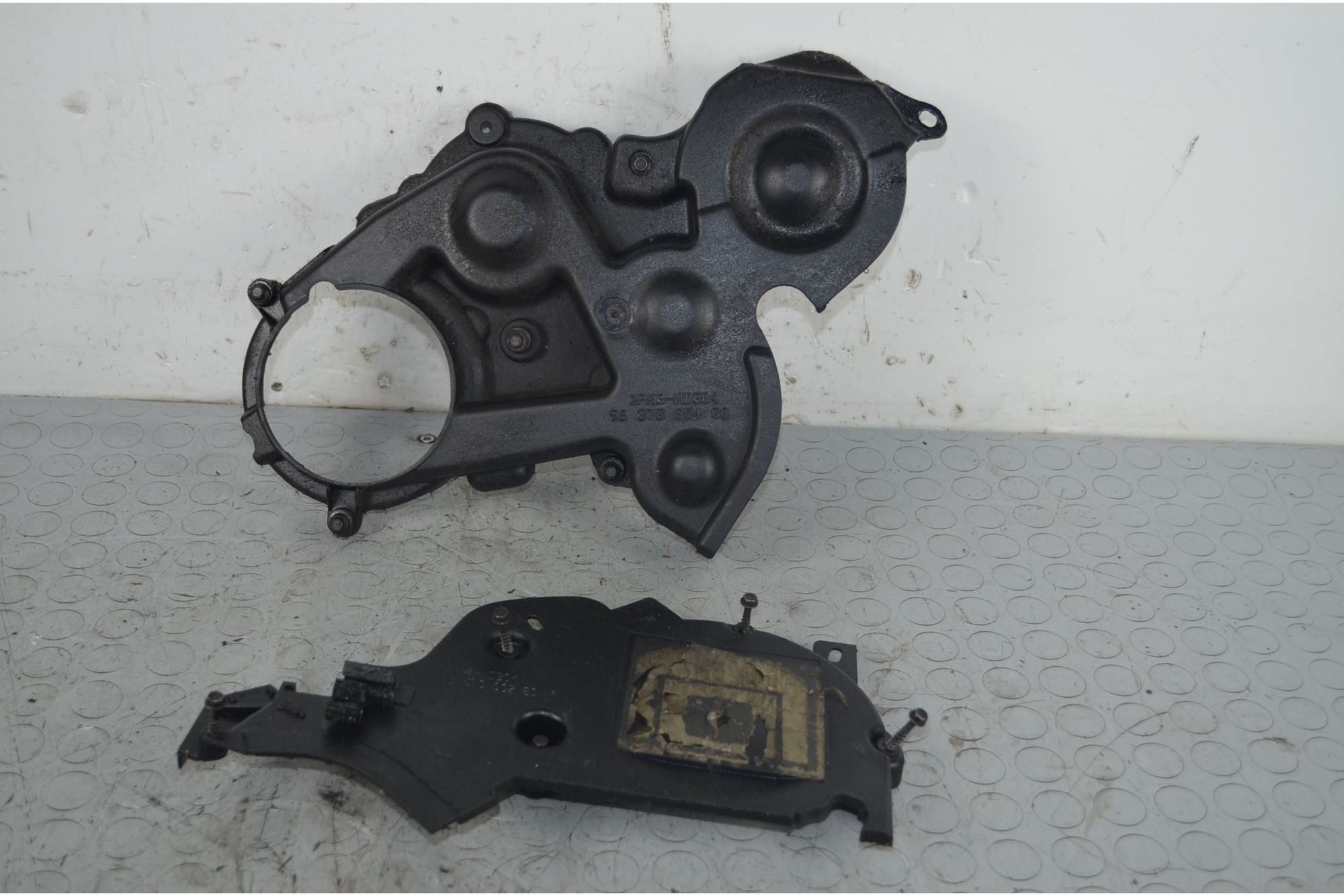 Carter distribuzione inferiore e superiore Citroen C3 Dal 2002 al 2009 Cod 9637885480  1715844439860
