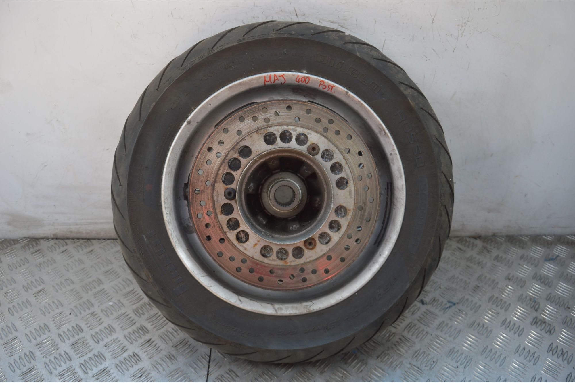 Cerchio Posteriore Yamaha Majesty 400 dal 2004 al 2008  1720710070009