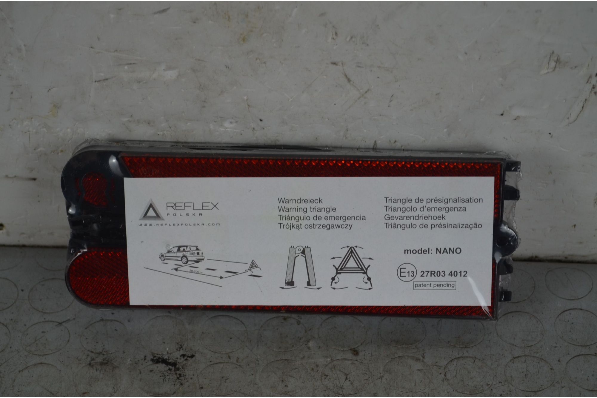 Triangolo emergenza Toyota C-HR Dal 2016 Cod 27R034012  1721896744241