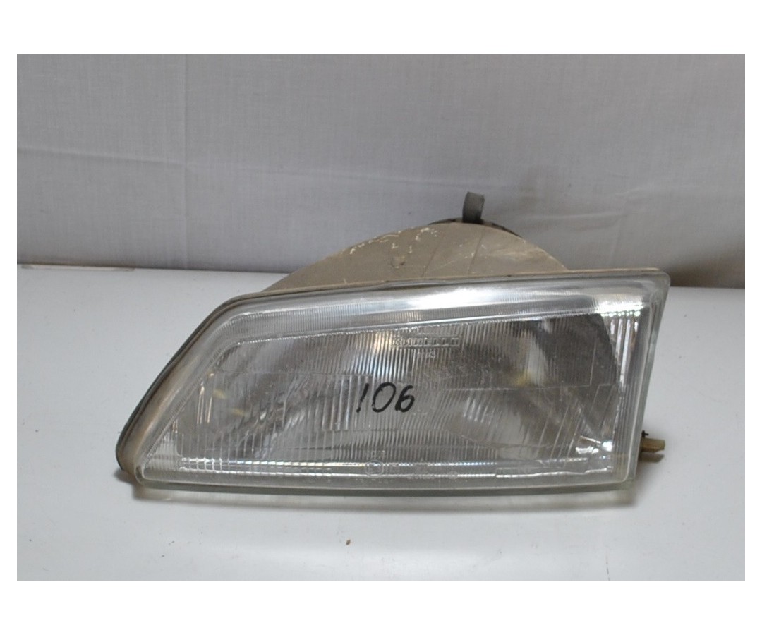 Faro fanale anteriore sinistro SX Peugeot 106 dal 1991 al 1996 cod. 0247444 Faro fanale anteriore sinistro SX Peugeot 106 dal 1991 al 1996 cod. 0247444