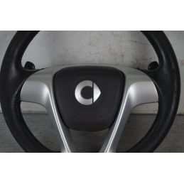 Volante in pelle con palette cambio Smart ForTwo W451 Dal 2007 al 2015 Cod A4514600118C74U  1725353654586