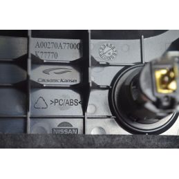 Modanatura Rivestimento Comandi Clima Nissan Quashqai dal 2006 al 2014 Cod A00270A77000  1725956013711