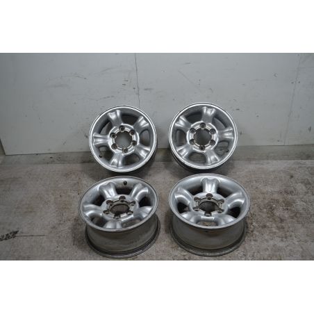 Cerchi in lega Nissan Terrano Dal 1996 al 1999 Misura R15 5 Fori  1722589910493