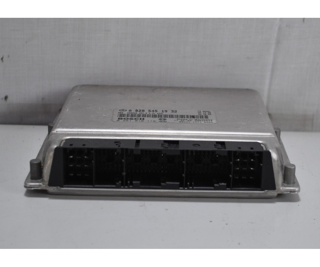 Centralina ECU Mercedes Classe A W168 dal 1997 al 2004 Cod A0285451932 /0281010118  2411111180792