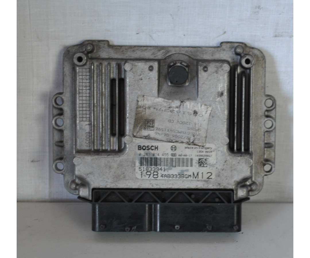 Centralina motore ECU Fiat Bravo 1.6 D Dal 2007 al 2014 cod. 51833941  2411111182277
