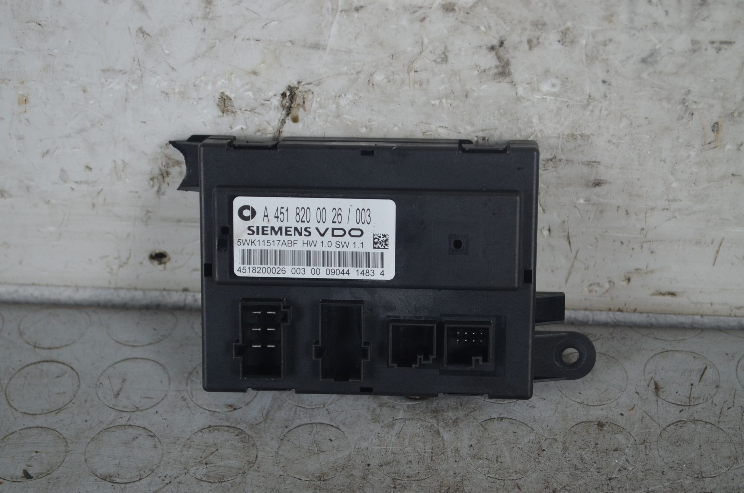 Centralina Chiusura Centralizzata Smart ForTwo W451 dal 2007 al 2015 Cod