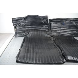Kit Fodere coprisedili FIAT 500 epoca Nero Cannellato in Similpelle DIG  1729691810543