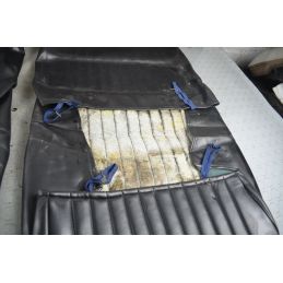 Kit Fodere coprisedili FIAT 500 epoca Nero Cannellato in Similpelle DIG  1729691810543