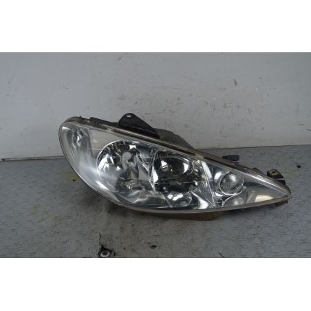 Faro Anteriore DX Peugeot 206 Dal 1998 al 2012 Cod 6204S9  1730370034594
