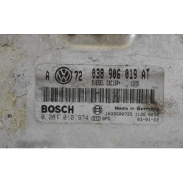 Centralina ECU Volkswagen Golf IV dal 1997 al 2004 Cod 038906019AT  2411111187456