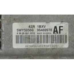 Centralina ECU Chevrolet Aveo Dal 2006 al 2011 codice : 96469978  2411111187531