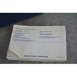 Libretto Uso e Manutenzione Suzuki Swift Dal 2004 al 2010  1732628491579