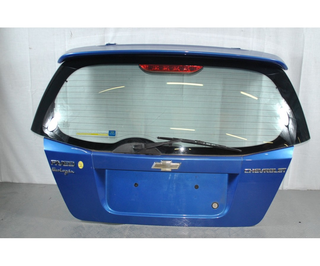 Portellone bagagliaio posteriore Blu Chevrolet Aveo Dal 2006 al 2011  1617696741712