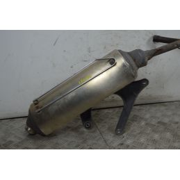 Marmitta Terminale Di Scarico Aprilia Leonardo 150 Dal 1996 al 2002  1733225289477