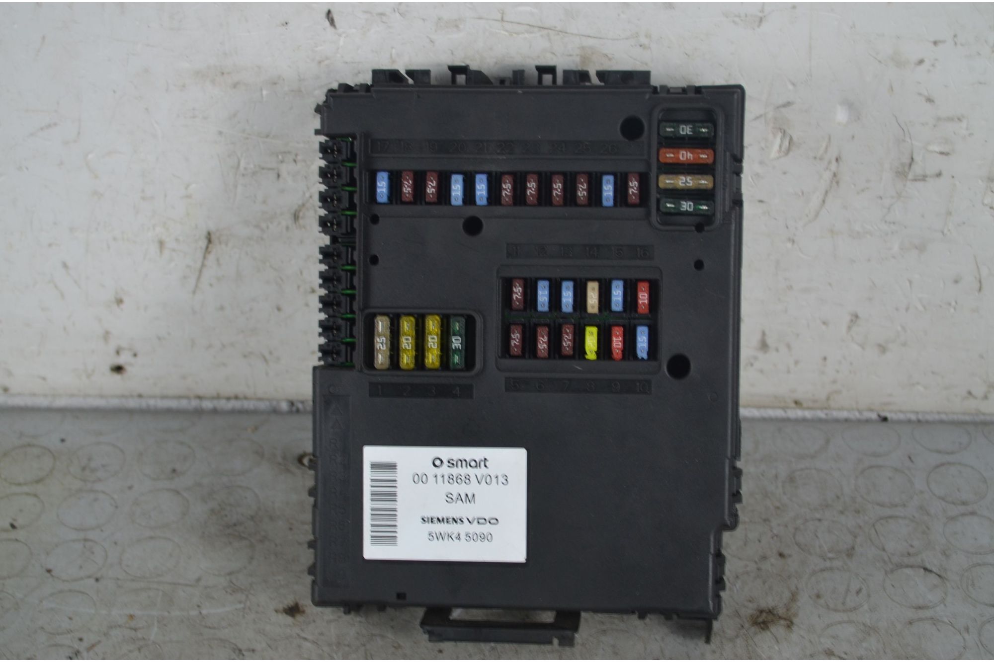 Body Computer Smart ForTwo W450 Dal 1998 al 2007 Cod 0011868V013  1733395753259