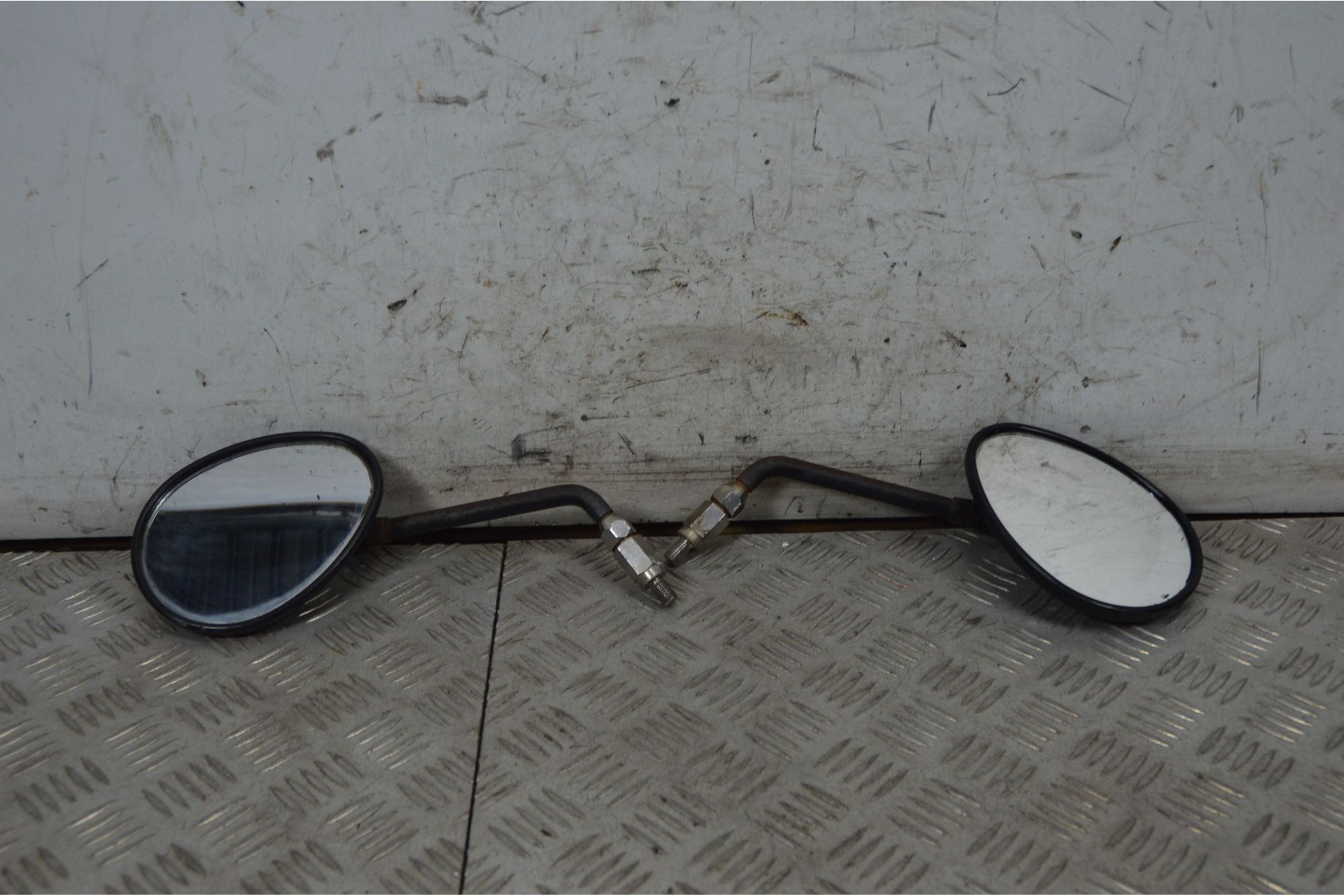 Coppia Specchietti Retrovisori Aprilia Scarabeo Special 300 Dal 2009 Al 2013  1733407103799
