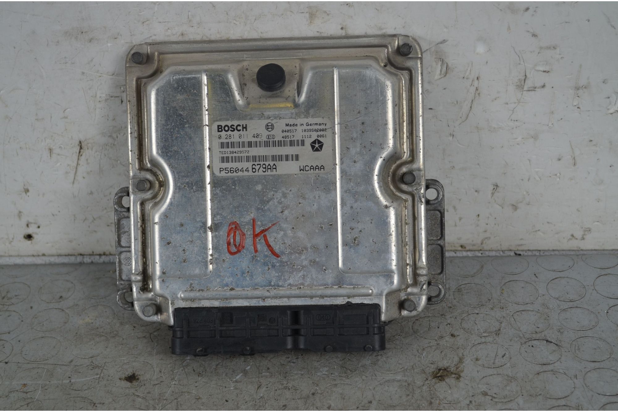 Centralina ECU Jeep Grand Cherokee Dal 1998 al 2004 Cod 0281011409  1733730526050