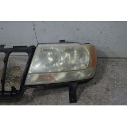 Griglia Anteriore + Fari Jeep Grand Cherokee Dal 2002 al 2004 Cod K5GL79DX8AA  1733831588834
