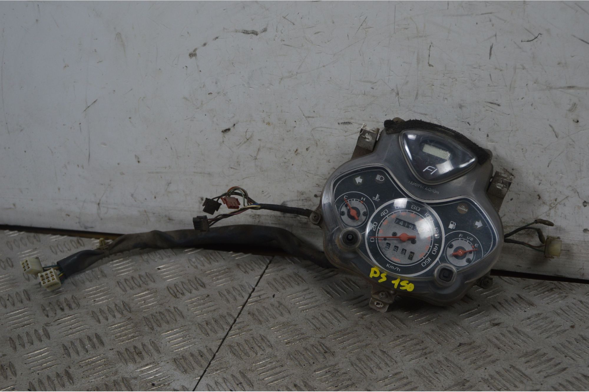Strumentazione Contachilometri Honda PS 125 / 150 dal 2006 al 2012 Km 74193  1733916016429