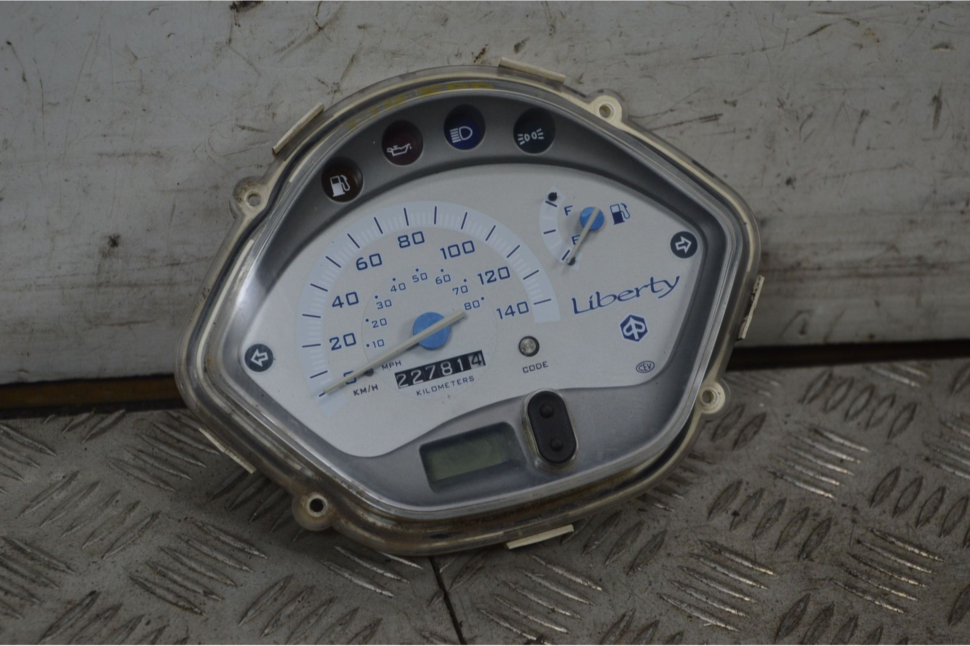 Strumentazione Contachilometri Piaggio Liberty 200 RST dal 2004 al 2008 Km 22781  1733930566405