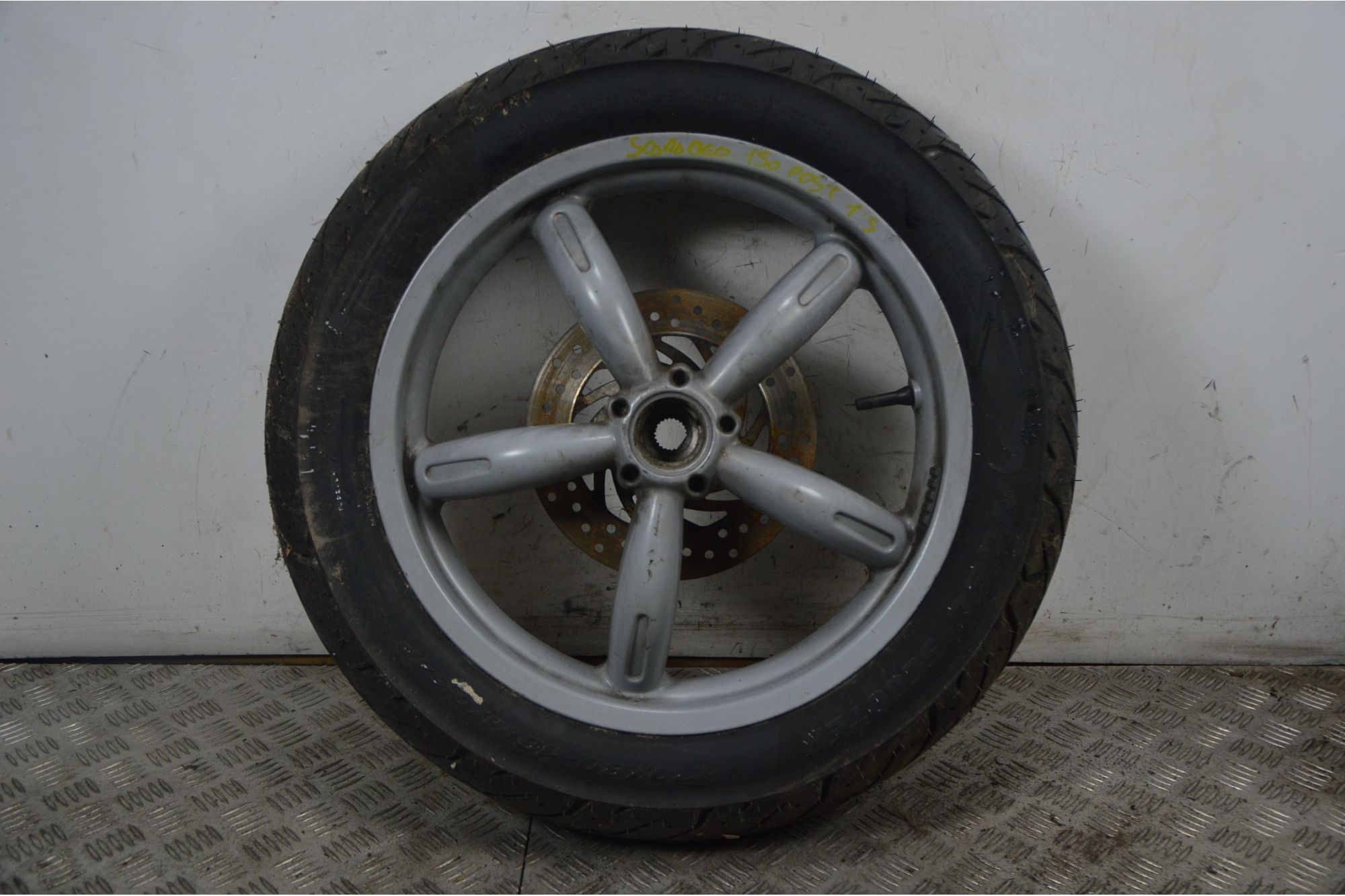 Cerchio posteriore Aprilia Scarabeo 150 dal 1998 al 2002  1734086447723