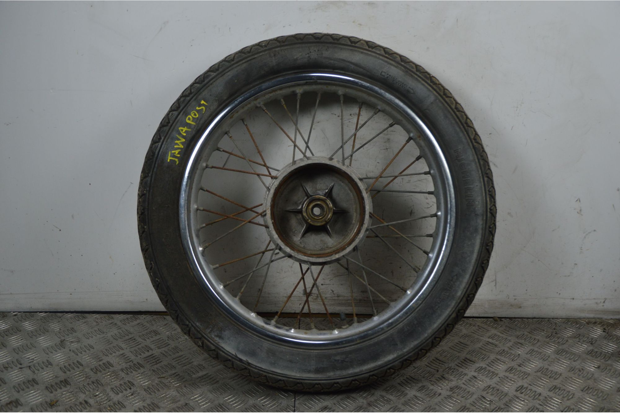 Cerchio Posteriore Jawa 634 350 Dal 1970 Al 1984  1734354479333