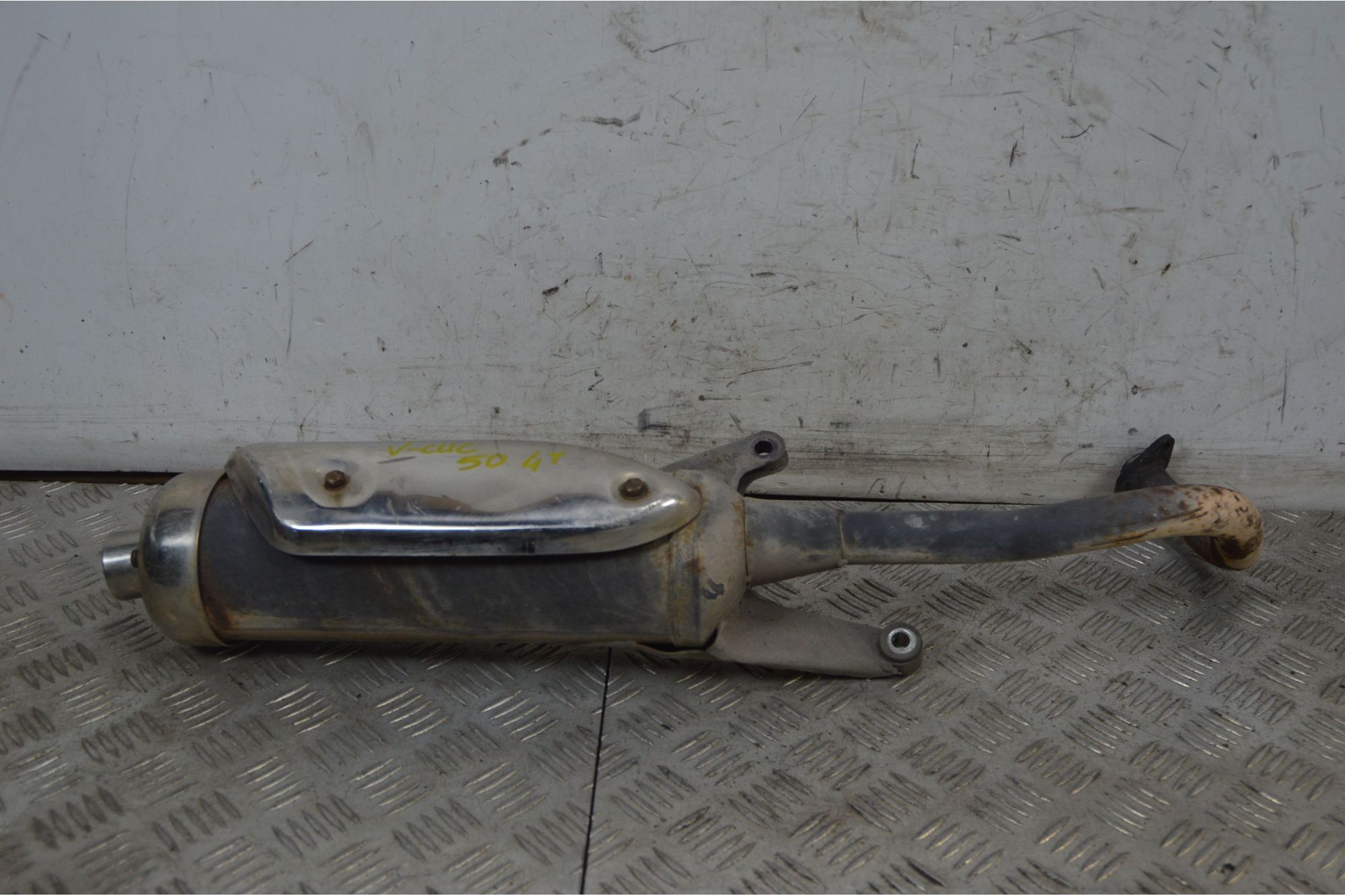 Marmitta Terminale Di Scarico Peugeot V-Clic 50 Dal 2007 al 2013  1734702630072