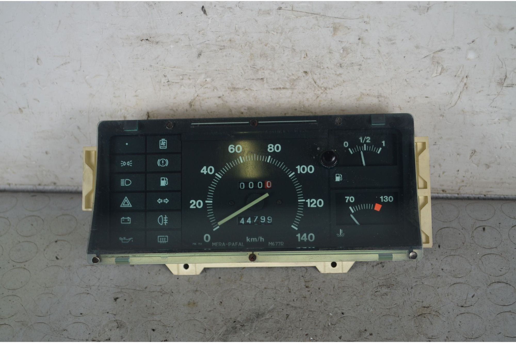 Strumentazione contachilometri completa Fiat 126 Bis Dal 1987 al 1993  1734946701545