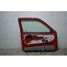 Portiera sportello sinistro SX Fiat Seicento Dal 1998 al 2010 Colore rosso  1671624000388