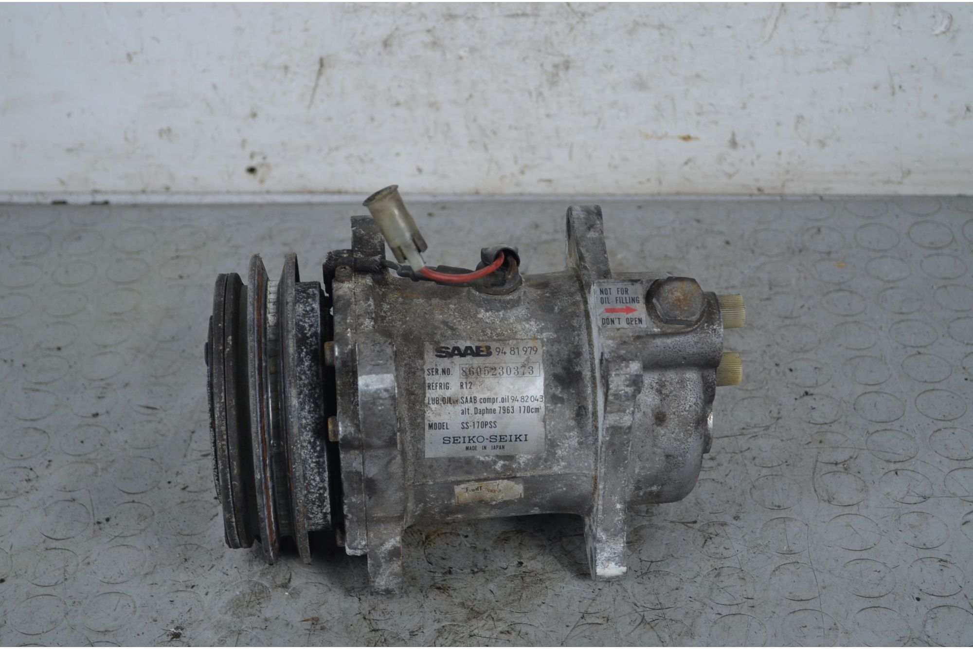 Compressore AC Saab 900 Dal 1993 al 1998 Cod 9481979  1735896217544
