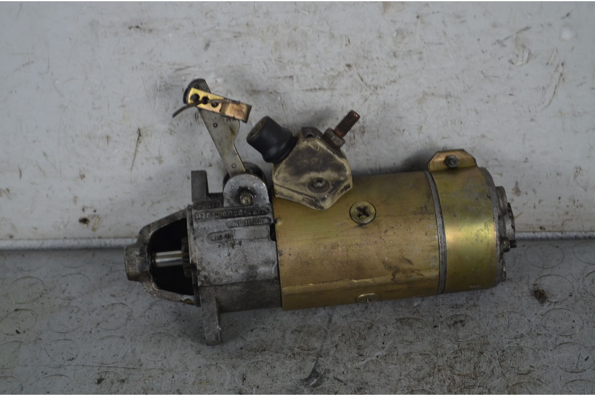 Motorino avviamento Fiat 126 Bis Dal 1987 al 1991 Cod 4117351  1736325430381