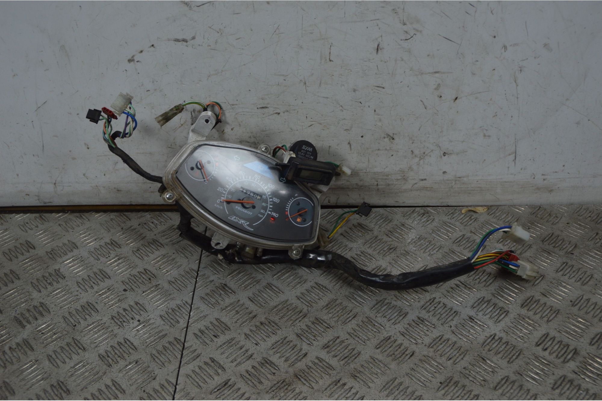 Strumentazione Contachilometri Peugeot LXR 125 / 200 dal 2009 al 2014 Km 21760  1736348530426