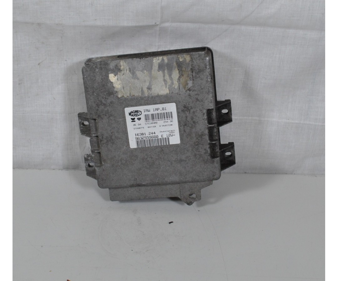 Centralina ECU Peugeot 206 Dal 1998 al 2012 Cod 9632559880  1618844577160