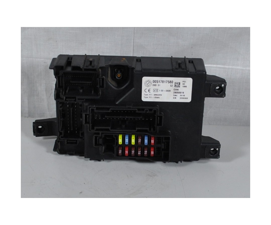 Body Computer Fiat Grande Punto dal 2005 al 2018 Cod 00517817580  1618926776368