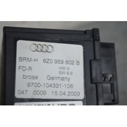 Motorino Alzavetro Posteriore DX Audi A2 Dal 1999 al 2005 Cod 8Z0959802B  1737018439537